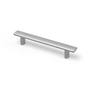 Argent-128 mm - Poignée de placard et boutons en acrylique Transparent Argent-128 mm - Poignée de placard et boutons en acrylique Transparent