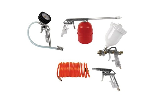 Accessoire de compresseur pneumatique iTools Kit air comprimé 5 accessoires  pour Compresseurs d'air raccord 1/4