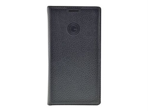 Galeli Book Case Marc - Etui à rabat pour téléphone portable - cuir de vache - noir - pour Sony XPERIA Z5