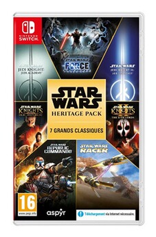 Nintendo Switch Premium Star Wars Heritage 6 jeux en 1 Nintendo Switch