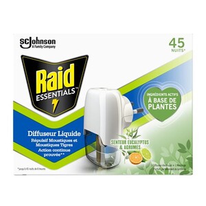 Répulsif à insectes GENERIQUE Lot de 6 - Raid Essentials Diffuseur ...