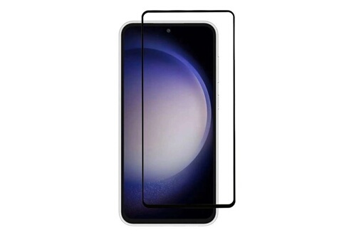 Verre trempe pour Samsung Galaxy S23 FE 5G - film de protection incurve  integral - NOIR 