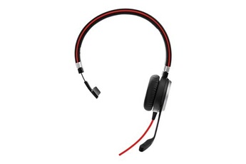 Ecouteurs Jabra Evolve 40 MS mono - Micro-casque - sur-oreille - convertible - filaire
