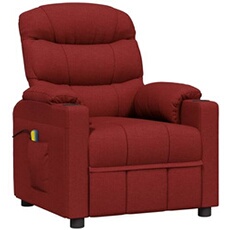 Fauteuil électrique de massage Bordeaux Tissu