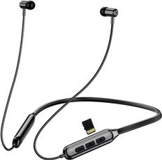 Casque audio vendos85 Casque Bluetooth 5.0 écouteurs de Sport IPX5 étanche gris noir AQ0810