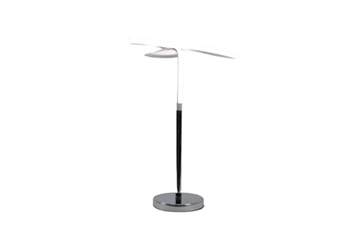 lampe de lecture meubletmoi lampe led design à poser angulaire classe énergétique a++ - clover