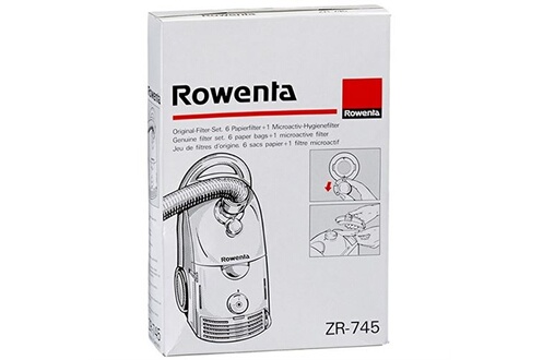 Sac aspirateur Rowenta Sacs aspirateur zr745 par 6 + filtre pour