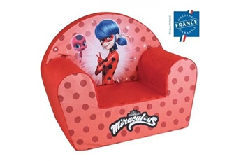 bouée et matelas gonflable fun house miraculous fauteuil club lady bug l.52 p.33 h.42 cm pour enfant origine fr