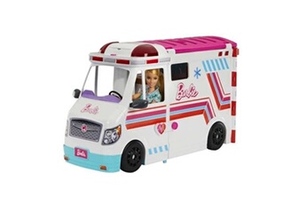 poupée barbie coffret véhicule médical avec ambulance et clinique poupée mannequin barbie hkt