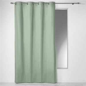 Rideau à Œillets Linette Jaune Coton Lavé 135 X 240 Cm – Douceur D’Intérieur, Aspect Naturel Élégant Et Très Doux