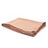 Paris prix - plaid uni en coton murial 120x150cm rose litchi Paris prix - plaid uni en coton murial 120x150cm rose litchi
