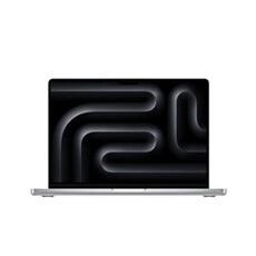MacBook Pro 14" 512Go SSD 18Go RAM Puce M3 Pro CPU 11 coeurs GPU 14 coeurs Argent Nouveau