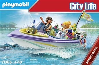 City Life 71366 Mariés et bateau