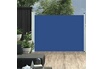 vidaXL Auvent latéral rétractable de patio 117x500 cm Bleu photo 2