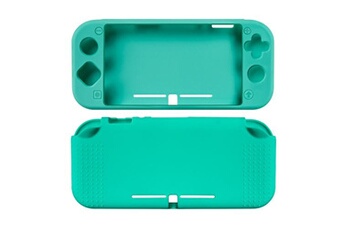 Housse étui silicone de protection pour console Nintendo Switch Lite - Turquoise