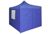 vidaXL Tente pliable avec 4 parois Bleu 3 x 3 m photo 1