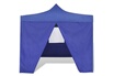 vidaXL Tente pliable avec 4 parois Bleu 3 x 3 m photo 5