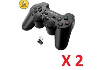 Manette Straße Game 2 X Manette sans fil pour Sony Playstation 3 PS3 et PC - 2.4 Ghz -