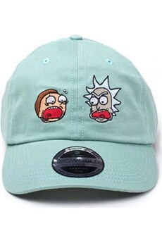 casquette et chapeau goodies bioworld casquette - rick & morty - vert de gris