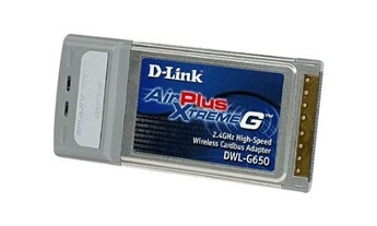 D-Link Cardbus sans fil-G DWL-G650