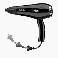 D374DE Cordkeeper 2000 avec technologie Ionique et cordon retractable