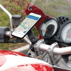 Motorrad-Smartphone-Halterung 1/4 Drehung Mobilis U.Fix