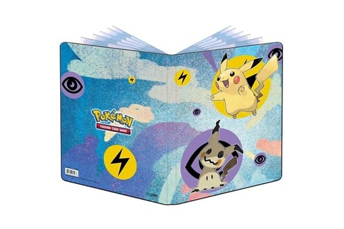 Portfolio album Pikachu et Mimiqui pour 180 cartes pokemon