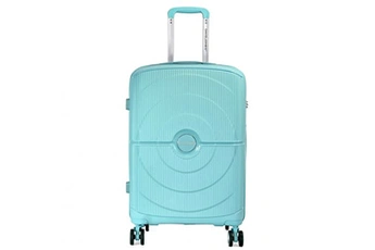 valise david jones valise moyenne rigide pete tsa 65cm turquoise