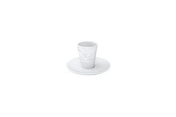 vaisselle pylones tasse espresso en porcelaine - emotion malicieux -