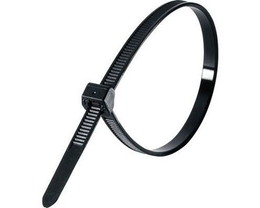 EnTie 100 Serre-câbles Noir 4,8 Mm X 500 Mm Nylon 66 UL Certifié - Colliers De Serrage