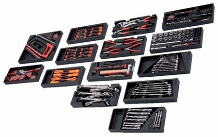 Servantes L'Expert Sam Outillage Composition 14 modules avec servante ...