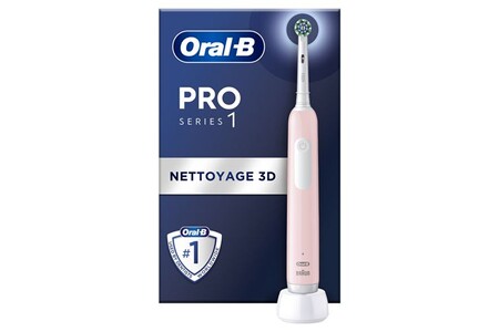Brosse à dents électrique Oral B Oral-b pro series 1 brosse à dents électrique rose