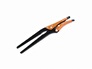 Pince-Étau Allongée Mâchoire Incurvée 80° Pour Travail Du Bois - 27cm - Précision Et Confort