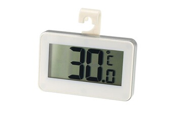thermomètre / sonde sourcingmap sourcing map-thermomètre numérique pour réfrigérateur et congélateur, blanc