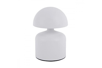 lampe à poser present time - lampe de table led impetu h15cm - blanc -