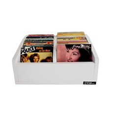 Meuble Enova hifi BAC 45T WH pour vinyles 45 tours - vue 2