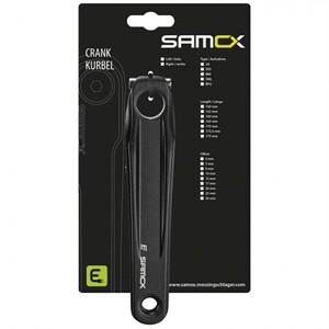 Manivelle 130 Imitation Aluminium Noir Gauche 175 Mm Pour Vélo Shimano