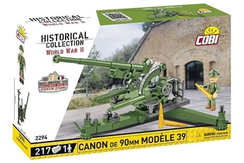 autres jeux de construction cobi 2294 - canon de 90 mm modèle 1939 (jeu de construction)