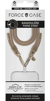 Bandouliere Cordon Beige details Gold