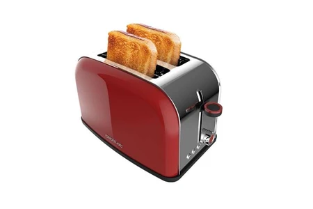 Grille pain Cecotec Tostador vertical Toastin time 850 Red Lite