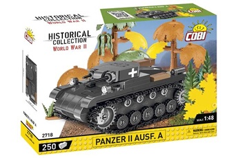 autres jeux de construction cobi 2718 - char panzer ii ausf. a (jeu de construction)