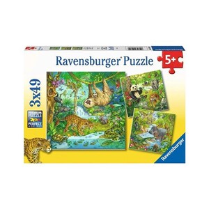Panthère dans la Jungle Ravensburger-01748 3000 pièces s - Animaux sauvages - /Planet's Panthère dans la Jungle Ravensburger-01748 3000 pièces s - Animaux sauvages - /Planet's