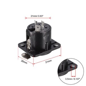 Sourcingmap Clapet Anti-Retour Sous Vide En Plastique Noir Avec Pompe à Air Automatique - Idéal Pour Maintenir Le Vide