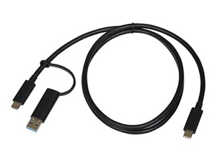 port connect station d'accueil triple écrans 3x 4k usb-c 85w pour 11 périphériques noire