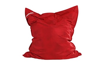 pouf jumbo bag pouf géant - rouge scarlett 14100v-50