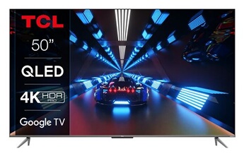 50C735 QLED 4K Ultra HD - Google TV - Game Master -