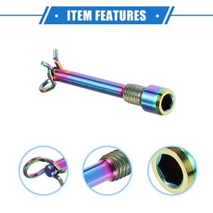 2 écrous à Boulon Pivotants Pour étriers De Frein De Vélo - Universels, Couleur Argent - Livraison UK Rapide