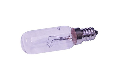Ampoule hotte Fagor Lampe E14 40w Verre Long Et Etroit Pour Hotte