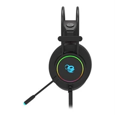 Casque audio Coolbox Casques avec Micro Gaming DG-AUR-01 Noir