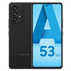 Acheter GALAXY A53 EE 128Go Noir 5G État correct - 159,00 € GALAXY A53 EE 128Go Noir 5G État correct - Samsung reconditionné disponible sur Darty